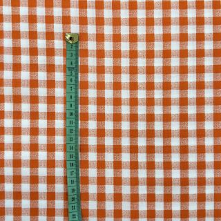 Bawełniana tkanina Brigitte orange