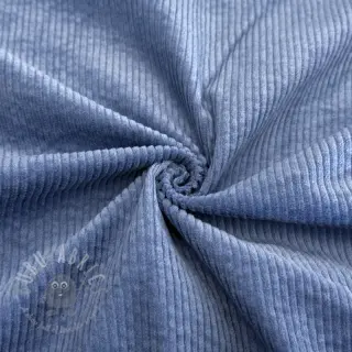 Sztruks 6W WASHED STRETCH blue