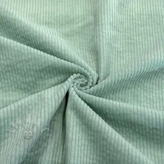 Sztruks 6W WASHED STRETCH mint