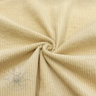 Sztruks 6W WASHED STRETCH light yellow