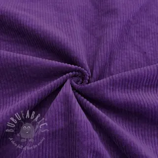 Sztruks 6W WASHED STRETCH purple