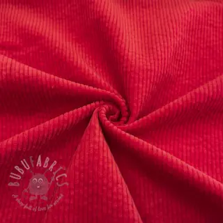 Sztruks 6W WASHED STRETCH red