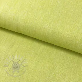 Bawełniany len Fishbone bright green