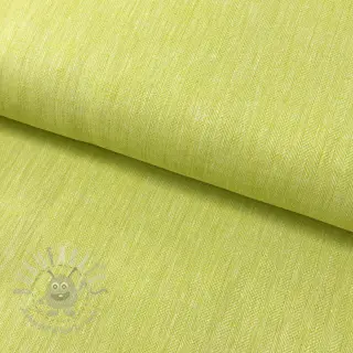 Bawełniany len Fishbone bright green