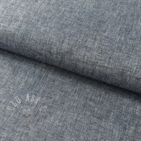 Bawełniany len Fishbone navy