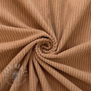 Sztruks 6W COTTON TOUCH light brown