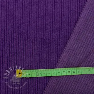 Sztruks  6W COTTON TOUCH purple