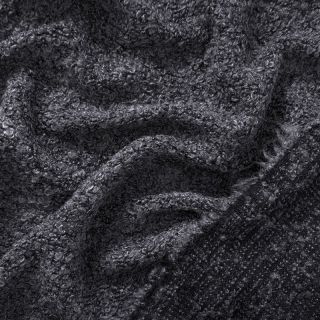 Dzianina Bouclette dark grey