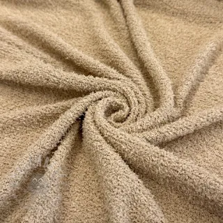 Dzianina swetrowa Paris bouclé beige