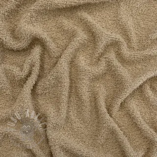 Dzianina swetrowa Paris bouclé beige