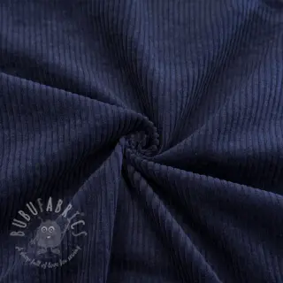 Sztruks 6W WASHED STRETCH navy