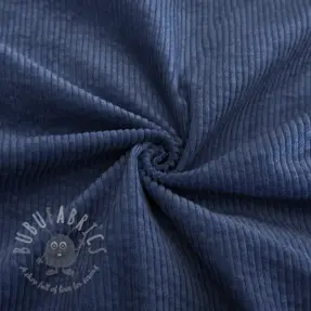 Sztruks 6W WASHED STRETCH marine