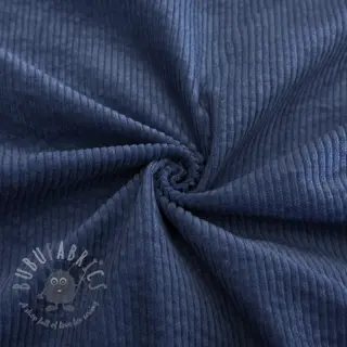 Sztruks 6W WASHED STRETCH marine