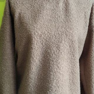 Dzianina swetrowa Paris bouclé beige