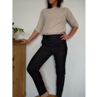 Sztruks JEANS imitation black