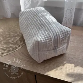 Wafel bawełniany white