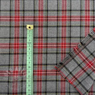 Scottish Check SMALL grey
