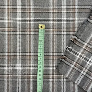 Tartan check grey/beige
