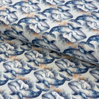 Dzianina Dreamy furs design B digital print