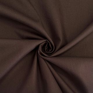 Bawełniany popelin dark brown 2.klasa