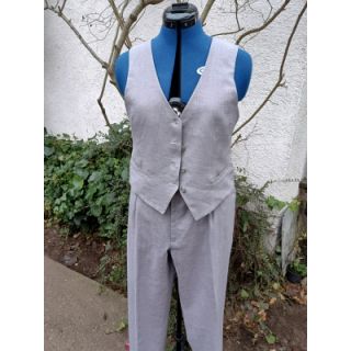 Len dekatyzowany 170 g grey