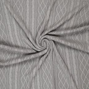 Svetrovina Jacquard CHAIN light grey