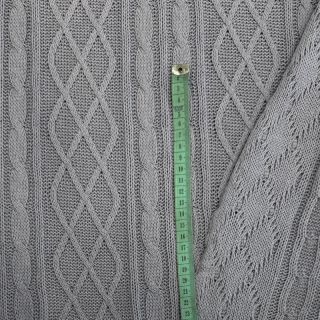 Dzianina żakardowa CHAIN light grey