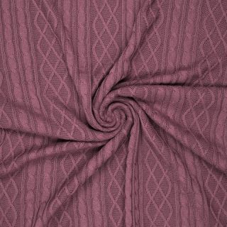 Dzianina żakardowa CHAIN mauve