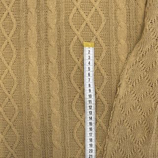Dzianina żakardowa CHAIN light brown