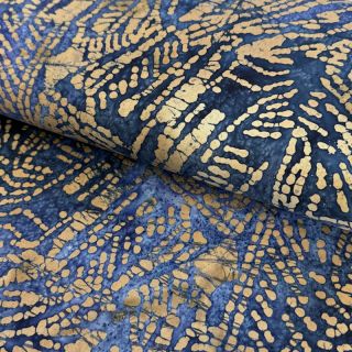 Tkanina bawełniana BATIK NEW design F navy
