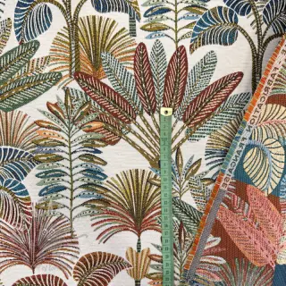 Tkanina dekoracyjna jacquard Mayorque blanc