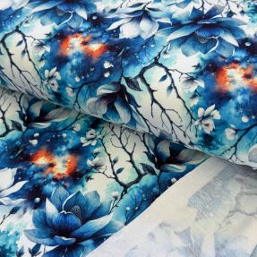Dresówka Fantasy flowers design C digital print