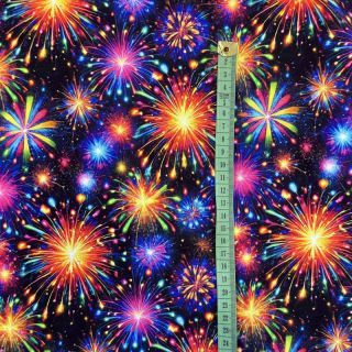 Dresówka Fire works design B digital print