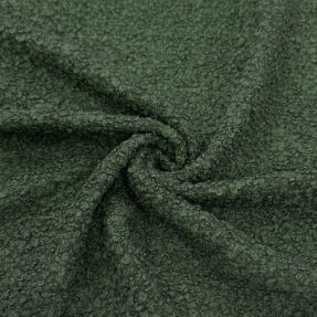 Dzianina Bouclette forest green