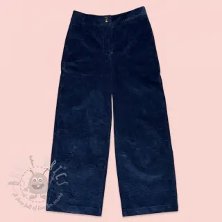 Sztruks 6W WASHED STRETCH navy