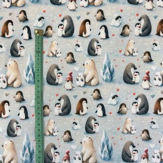 Dżersej Penguins and Bears design G digital print