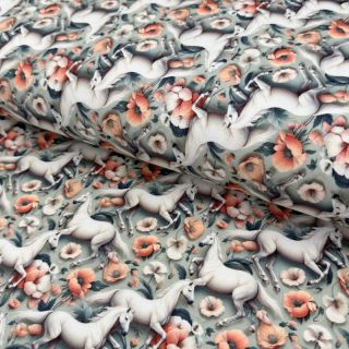 Dżersej Pretty Horses design B digital print