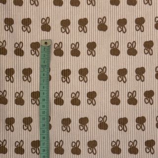 Sztruks STRETCH Small bunny design D