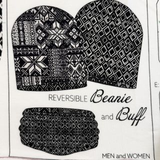 Dresówka Winter knit PANEL SET FOR ADULTS digital print