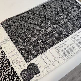 Dresówka Winter knit PANEL SET FOR ADULTS digital print
