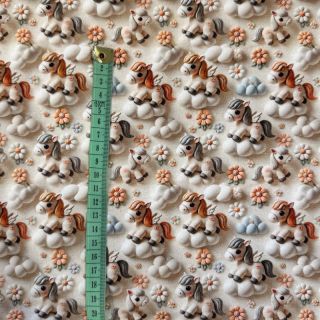 Dżersej Pretty Horses design D digital print