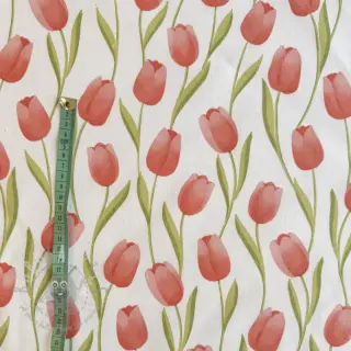 Tkanina dekoracyjna premium Hand Drawn Tulip