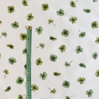 Tkanina dekoracyjna premium Four Clover Leaf