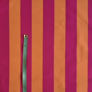 Tkanina dekoracyjna premium Joyful Basic Stripe pink digital print