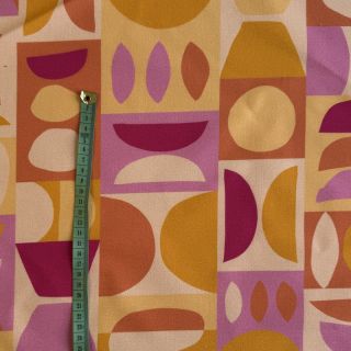 Tkanina dekoracyjna premium Abstract Form Block digital print
