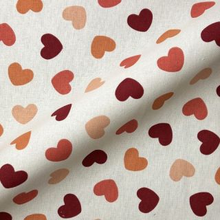 Tkanina dekoracyjna premium Heart Sprinkle Love