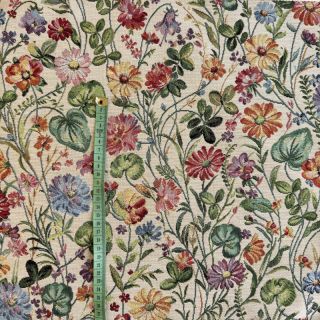 Tkanina dekoracyjna GOBELIN PREMIUM Joyful Flower Garden