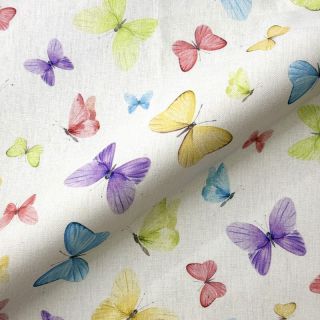 Tkanina dekoracyjna premium Butterfly Magic Fly digital print