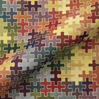 Tkanina dekoracyjna GOBELIN PREMIUM Graphic Puzzle Game