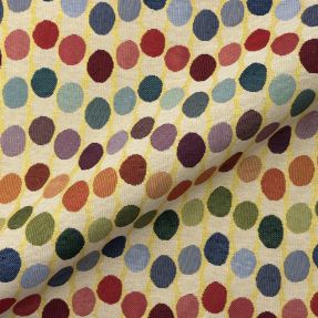 Tkanina dekoracyjna GOBELIN PREMIUM Graphic Dots Wave